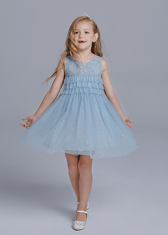 Manufacture cute dress for lace dress girls kid clothing